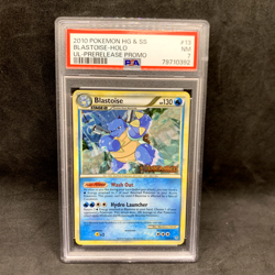 PSA 7 - Blastoise 13/95 Pre-Release Holo Promo - HGSS Unleashed - Pokemon TCG - Image 1
