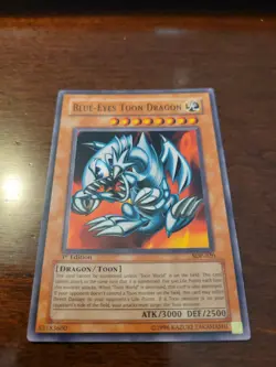 Yu-Gi-Oh! Blue Eyes Toon Dragon SDP-020 1st Edition NM - Image 2
