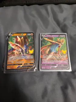 Zacian V and Zamazenta V - Pokemon Celebrations 25th Anniversary Cards NM/M - Image 1