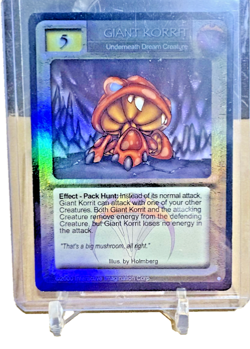 Magi Nation Duel - GIANT KORRIT FOIL - LIMITED CCG Card - Image 1