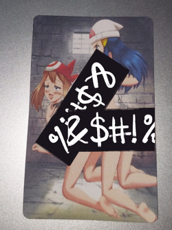 Pokemon Waifu may and dawn Hentai Card - Image 1