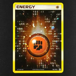 Fighting Energy 106/106 - Emerald - Pokemon Card - Image 1