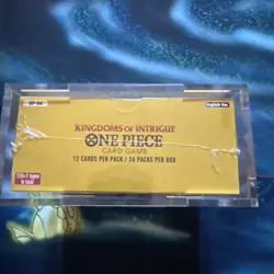 ONE PIECE CARD GAME: KINGDOMS OF INTRIGUE BOOSTER BOX OP04 24 Packs IN STOCK - Image 4