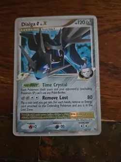 Pokemon Dialga G LV x Platinum Holo Card #122/127 Near Mint - Image 1