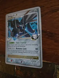 Pokemon Dialga G LV x Platinum Holo Card #122/127 Near Mint - Image 3