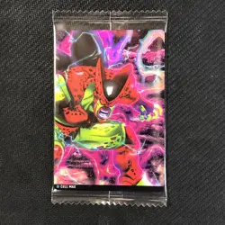 S0462 Cell MAX Japanese Dragon Ball Itajaga Wafer Card Sealed - Image 1