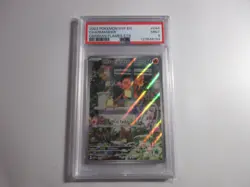 PSA 9 Charmander Illustration Rare Obsidian Flames ETB Promo Pokemon Card - Image 1