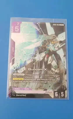 Gundam X LR - GD02-053 - Dual Impact Gundam TCG Card Game - Image 1