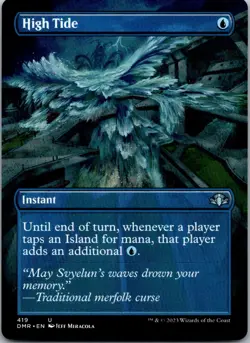 High Tide (Borderless) U Dominaria Remastered 419 NM - Image 1
