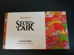 Flower Power Rainbow Foil Secret Lair Chaos Vault MTG - Image 1