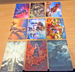 Magic the Gathering Final Fantasy Art Series Complete Set of 53 (Not Gold Stamp) - Image 2