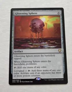 Glistening Sphere Commander: Phyrexia: All Will Be One Regular - Image 1