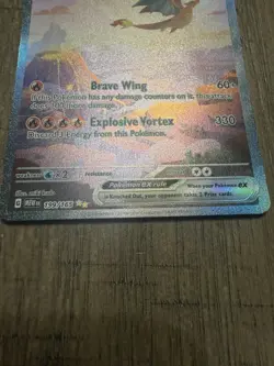 Pokemon TCG Charizard EX Card 199/165 SIR Scarlet & Violet 151 English NM - Image 4