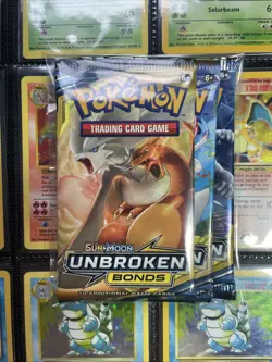 Pokemon Sun & Moon Unbroken Bonds - 3 Sealed Booster Packs Tag Team - Image 3