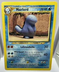 Quagsire 48/64 Neo Revelation Regular NM Vintage German Pokemon Card TCG - Image 1
