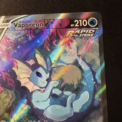 Vaporeon v SWSH181 Sword & Shield Promo Holo Pokemon TCG Card NM - Image 3