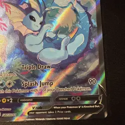 Vaporeon v SWSH181 Sword & Shield Promo Holo Pokemon TCG Card NM - Image 4