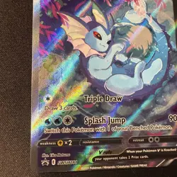 Vaporeon v SWSH181 Sword & Shield Promo Holo Pokemon TCG Card NM - Image 5