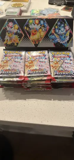 30 SEALED Pokemon TCG Prismatic Evolutions Booster Packs - Image 1