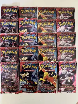 Pokemon TCG; Destined Rivals (SV10) Booster Packs, Lot of 20, Ready to Ship - Image 1