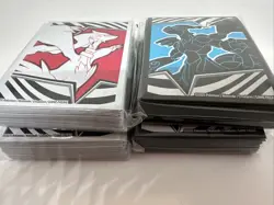 Pokemon Black Bolt & White Flare ETB Card Sleeves 4 Pack 260 Total Sleeves - Image 3