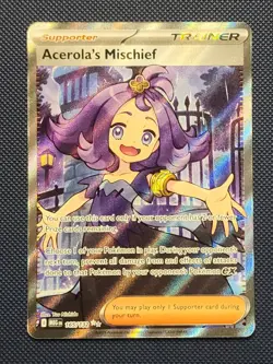 Acerola's Mischief 165/132 Pokemon Mega Evolution Full Art NM! - Image 1