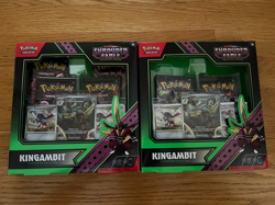 🚨Lot of 2🚨 Pokemon Shrouded Fable Kingambit Illustration Collection Box New - Image 1