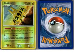 2007 Pokemon, Diamond & Pearl, #48/130 Elekid, Reverse Holo Uncommon - Image 1