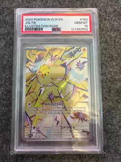 PSA 10 Joltik #150/142 Illustration Rare - Stellar Crown Pokemon TCG Card - Image 1