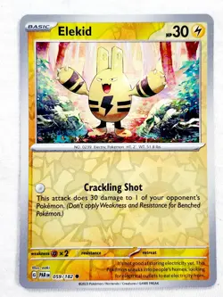 Elekid 059 Paradox Rift Reverse Holo Pokemon TCG - Image 1