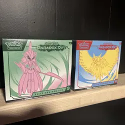 Pokemon (Set of 2) Paradox Rift Sealed ETB - Image 1
