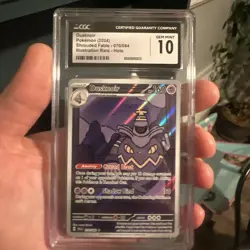 Pokemon Dusknoir 070/064 Illustration Rare Shrouded Fable - CGC 10 🔥 - Image 1
