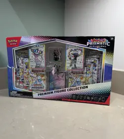 Pokemon TCG Scarlet & Violet Prismatic Evolutions Premium Figure Collection NEW - Image 1