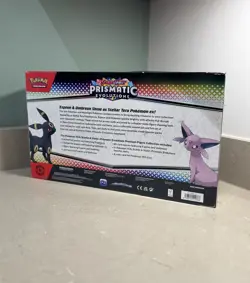 Pokemon TCG Scarlet & Violet Prismatic Evolutions Premium Figure Collection NEW - Image 2