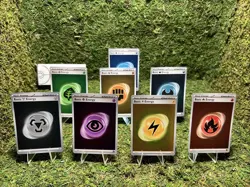 Pokemon 151 Basic Energy COSMOS HOLO Full Set Of (8) SVE 001-008 NM/MINT - Image 1