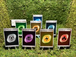 Pokemon 151 Basic Energy COSMOS HOLO Full Set Of (8) SVE 001-008 NM/MINT - Image 2