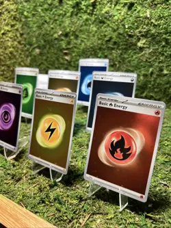 Pokemon 151 Basic Energy COSMOS HOLO Full Set Of (8) SVE 001-008 NM/MINT - Image 3