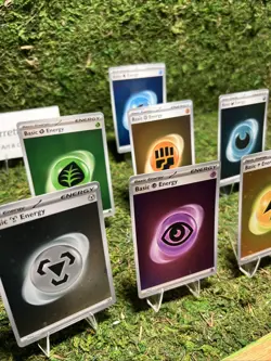 Pokemon 151 Basic Energy COSMOS HOLO Full Set Of (8) SVE 001-008 NM/MINT - Image 4