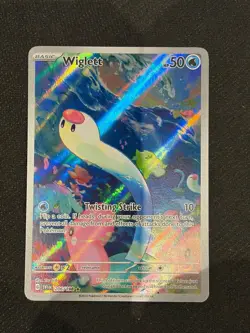 💥Pokemon TCG - Wiglett - 206/198 - Illustration Rare - S & V Base Set - NM💥 - Image 1