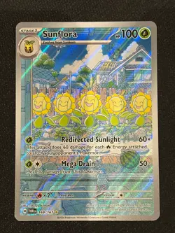 Sunflora 169/167 - Twilight Masquerade Illustration Rare - Pokemon TCG - NM - Image 1