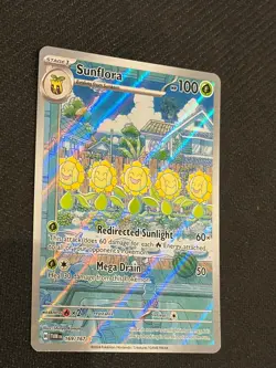 Sunflora 169/167 - Twilight Masquerade Illustration Rare - Pokemon TCG - NM - Image 2