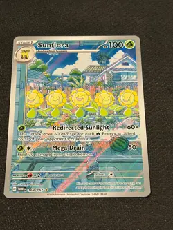 Sunflora 169/167 - Twilight Masquerade Illustration Rare - Pokemon TCG - NM - Image 4
