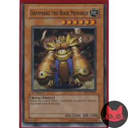 Yugioh Granmarg the Rock Monarch FET-EN009 Super Rare 1st Edition NM - Image 1