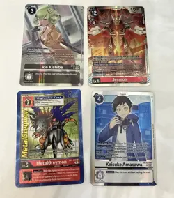 Digimon CGC card lot with 8 Random cards(see pics) - Image 1