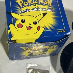 Pokemon Burger King 23k Gold Plated Trading Card Pikachu In Blue Box More4Sale - Image 4