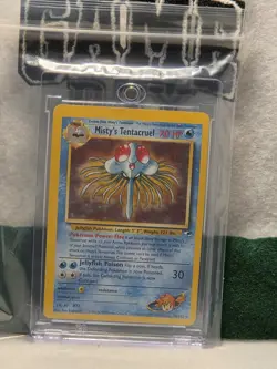 Pokemon TCG Misty's Tentacruel Holo Rare Card No. 10/132 Gym Heroes 1999 - Image 4