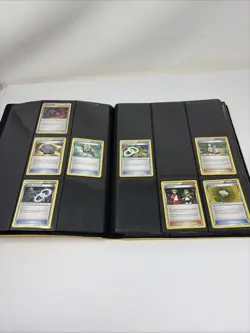 Yellow Pokemon Pikachu Ultra Pro Binder With +/- 160 Cards - See Photos - Image 3