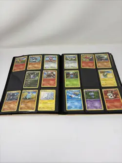 Yellow Pokemon Pikachu Ultra Pro Binder With +/- 160 Cards - See Photos - Image 4