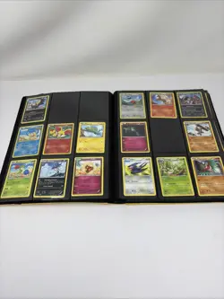 Yellow Pokemon Pikachu Ultra Pro Binder With +/- 160 Cards - See Photos - Image 5