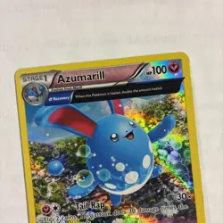 Azumarill 104/160 XY Primal Clash - Full Art - Rare Holo Card Pokemon TCG - Image 3